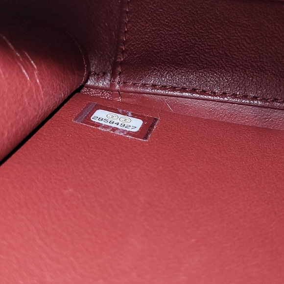 Filigree Vanity Case Quilted Caviar Small - Picture 3 of 7